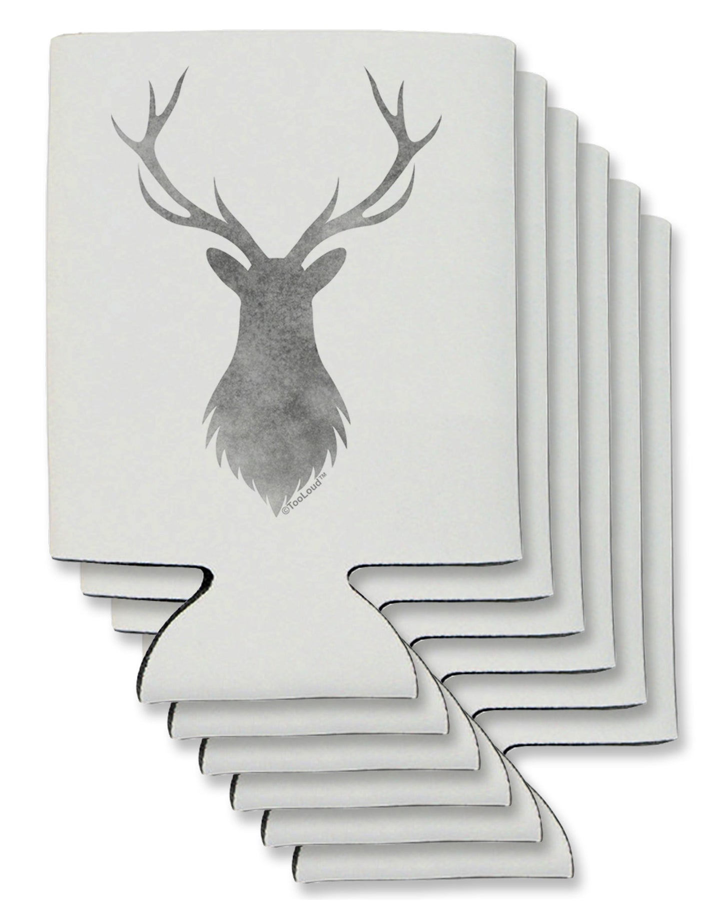 Majestic Stag Distressed Can / Bottle Insulator Coolers-Can Coolie-TooLoud-6-Davson Sales
