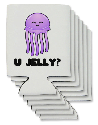 U Jelly Cute Jellyfish Can / Bottle Insulator Coolers by TooLoud-Can Coolie-TooLoud-6-Davson Sales