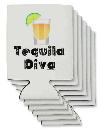 Tequila Diva - Cinco de Mayo Design Can / Bottle Insulator Coolers by TooLoud-Can Coolie-TooLoud-6-Davson Sales