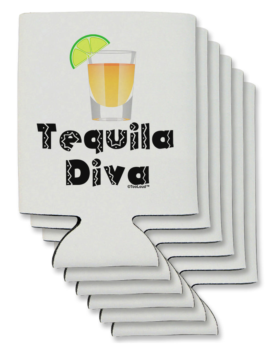 Tequila Diva - Cinco de Mayo Design Can / Bottle Insulator Coolers by TooLoud-Can Coolie-TooLoud-1-Davson Sales