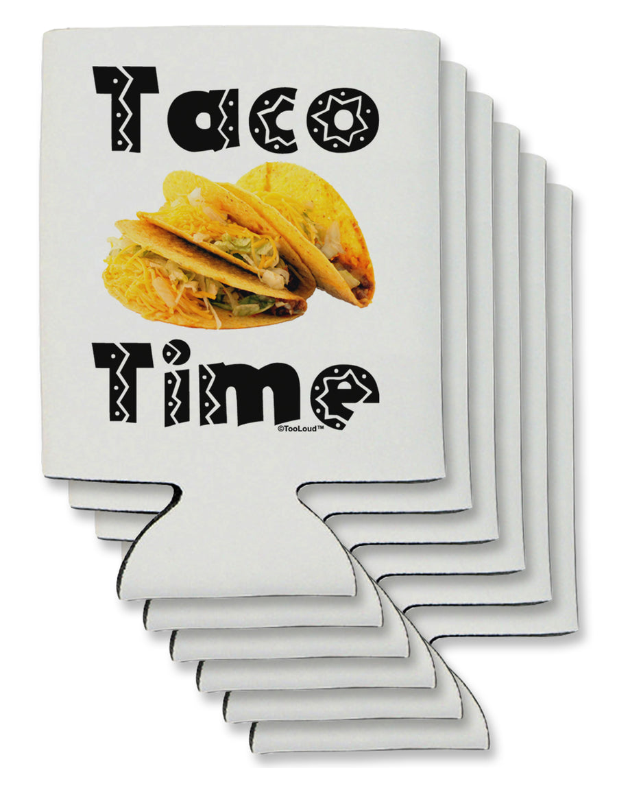 Taco Time - Mexican Food Design Can / Bottle Insulator Coolers by TooLoud-Can Coolie-TooLoud-1-Davson Sales