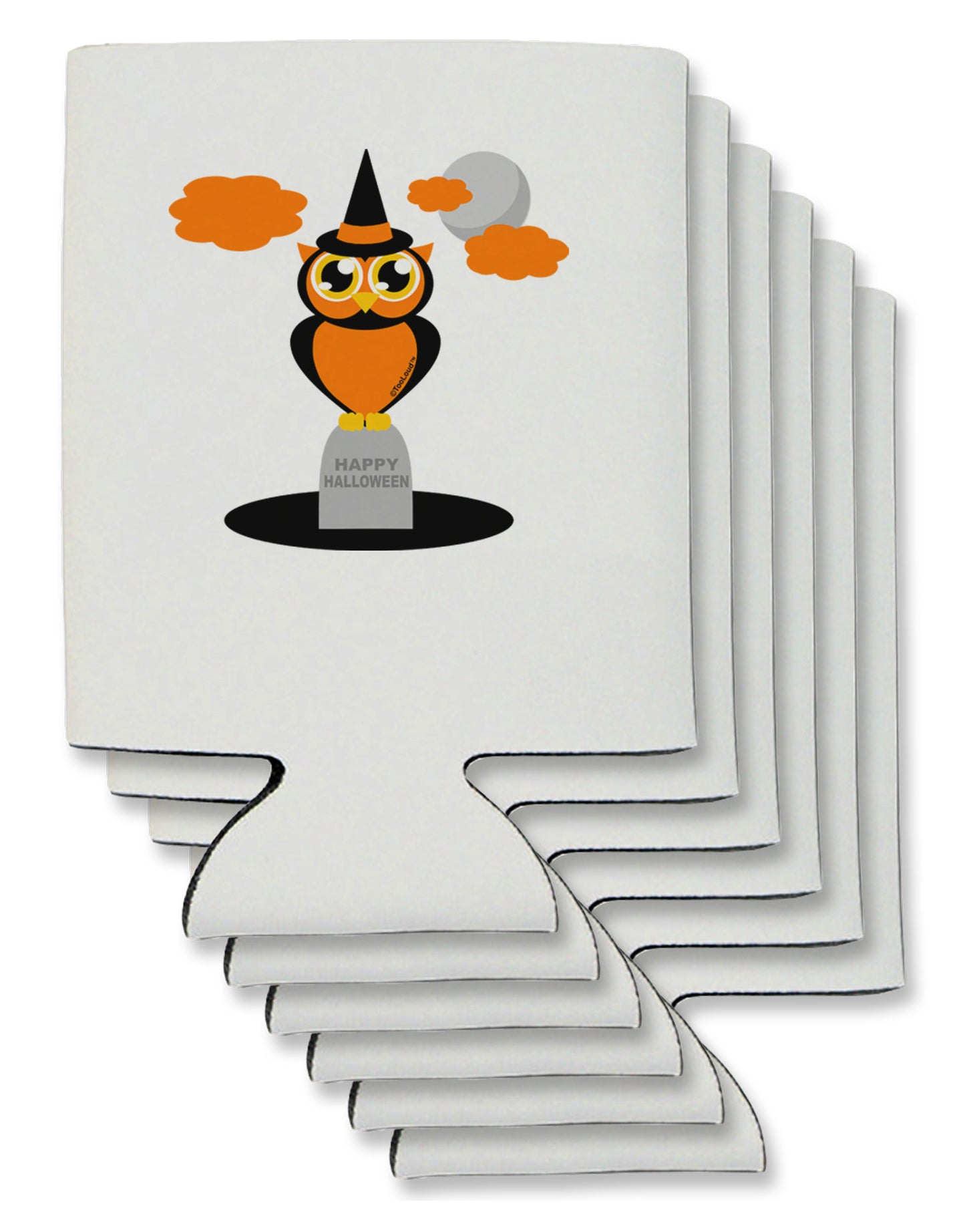 Owl Orange Can / Bottle Insulator Coolers-Can Coolie-TooLoud-6-Davson Sales