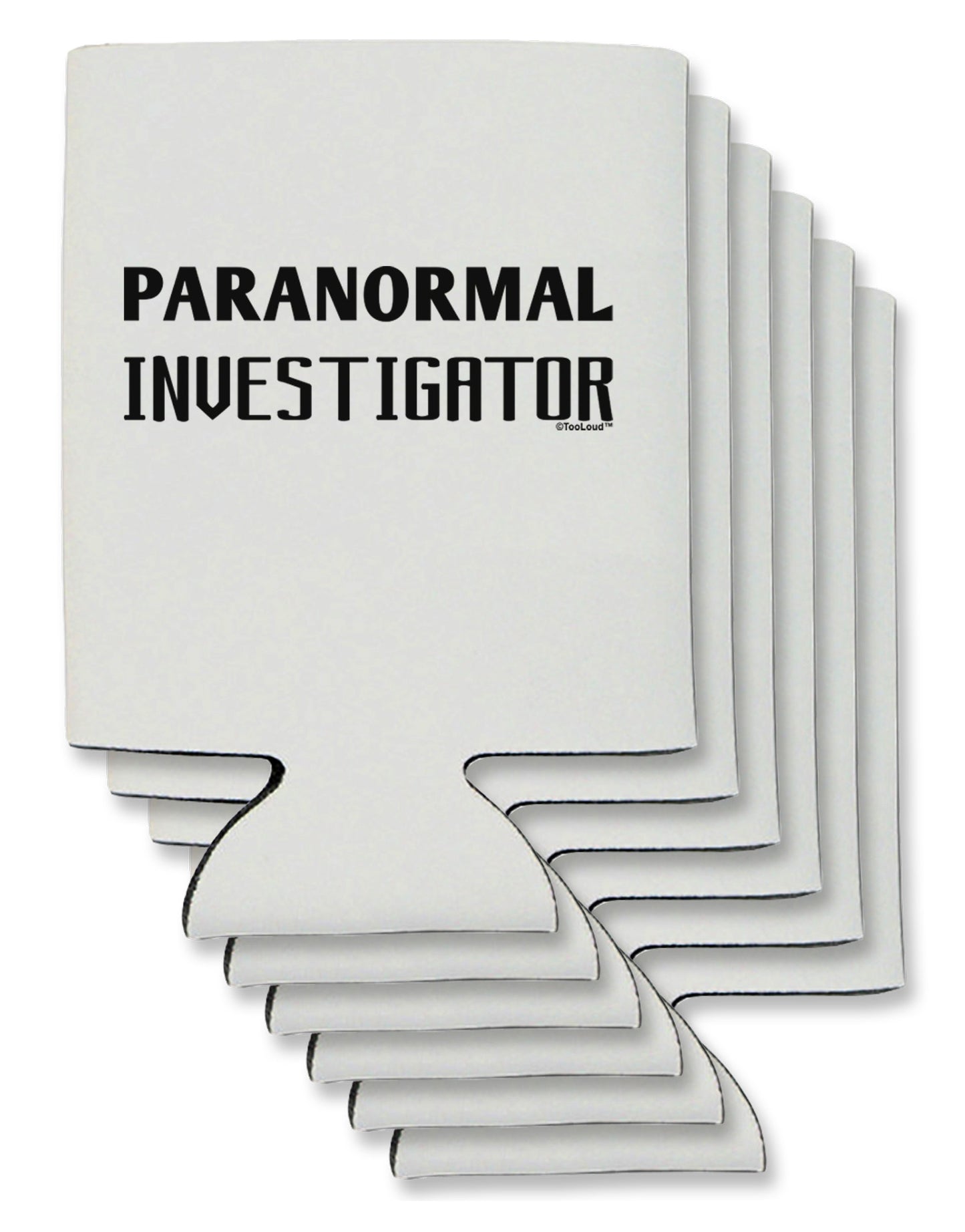 Paranormal Investigator Can / Bottle Insulator Coolers-Can Coolie-TooLoud-6-Davson Sales
