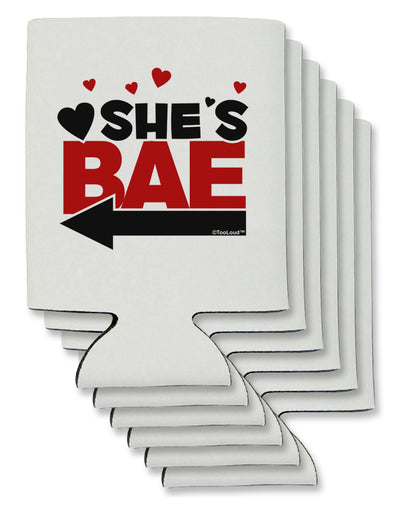 She's BAE - Left Arrow Can / Bottle Insulator Coolers-Can Coolie-TooLoud-6-Davson Sales