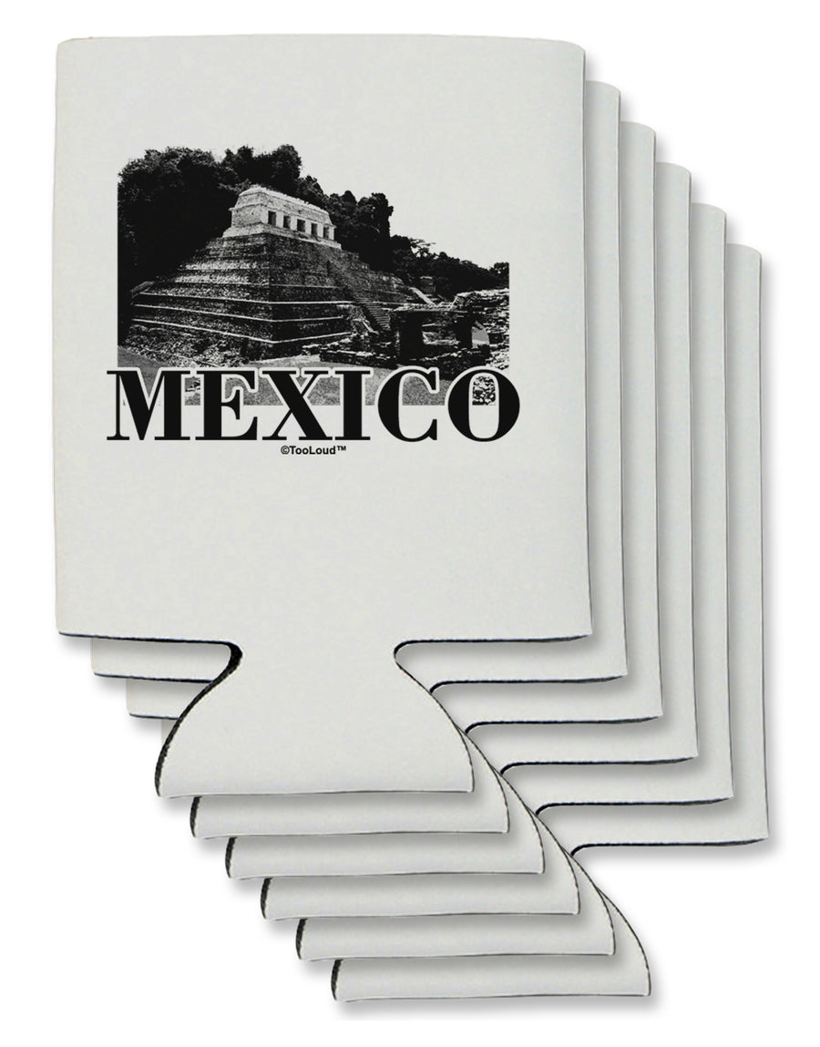 Mexico - Temple No 2 Can / Bottle Insulator Coolers by TooLoud-Can Coolie-TooLoud-1-Davson Sales