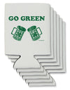 Go Green - St. Patrick's Day Green Beer Can / Bottle Insulator Coolers by TooLoud-Can Coolie-TooLoud-6-Davson Sales