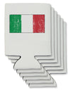 Italian Flag - Distressed Can / Bottle Insulator Coolers by TooLoud-Can Coolie-TooLoud-6-Davson Sales