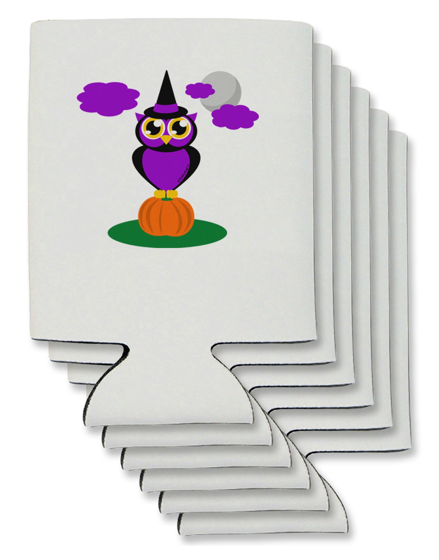 Owl Purple Can / Bottle Insulator Coolers-Can Coolie-TooLoud-6-Davson Sales