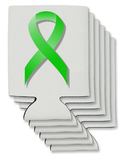 Lyme Disease Awareness Ribbon - Lime Green Can / Bottle Insulator Coolers-Can Coolie-TooLoud-6-Davson Sales