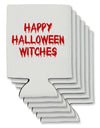 Happy Halloween Witches Blood Red Can / Bottle Insulator Coolers-Can Coolie-TooLoud-6 Pieces-Davson Sales