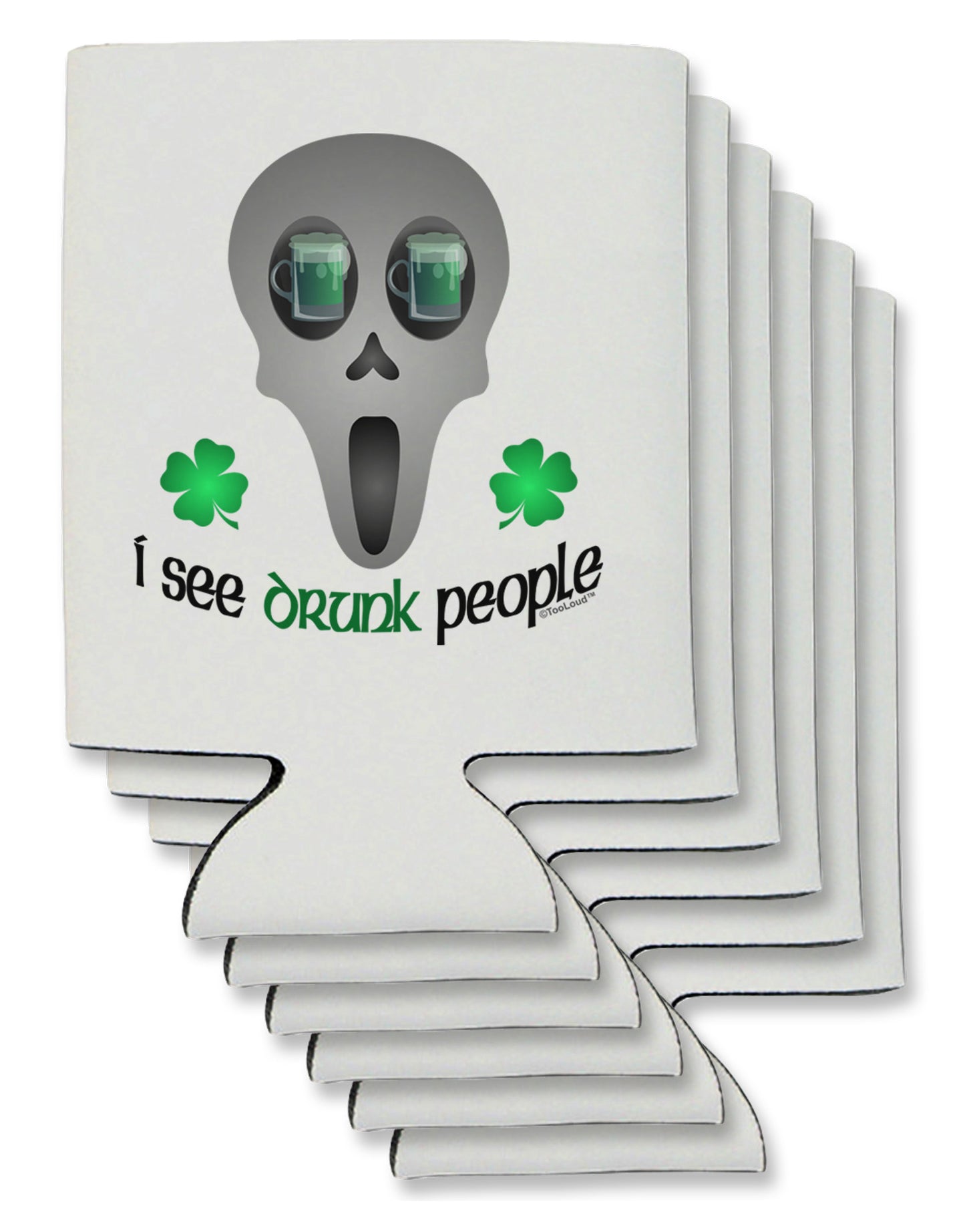 I See Drunk People Can / Bottle Insulator Coolers-Can Coolie-TooLoud-6-Davson Sales
