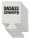 Badass Grandpa Can / Bottle Insulator Coolers by TooLoud-Can Coolie-TooLoud-6-Davson Sales