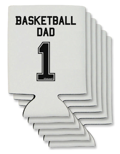 Basketball Dad Jersey Can / Bottle Insulator Coolers by TooLoud-Can Coolie-TooLoud-6-Davson Sales