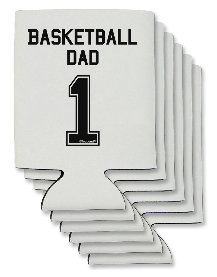 Basketball Dad Jersey Can / Bottle Insulator Coolers by TooLoud-Can Coolie-TooLoud-1-Davson Sales