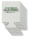 I'd Rather Be Golfing Can / Bottle Insulator Coolers-Can Coolie-TooLoud-6-Davson Sales