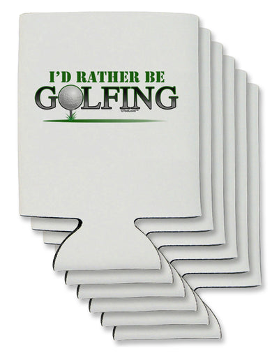 I'd Rather Be Golfing Can / Bottle Insulator Coolers-Can Coolie-TooLoud-6-Davson Sales