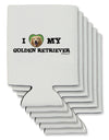 I Heart My Golden Retriever Can / Bottle Insulator Coolers by TooLoud-Can Coolie-TooLoud-6-Davson Sales