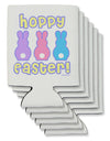 Three Easter Bunnies - Hoppy Easter Can / Bottle Insulator Coolers by TooLoud-Can Coolie-TooLoud-6-Davson Sales