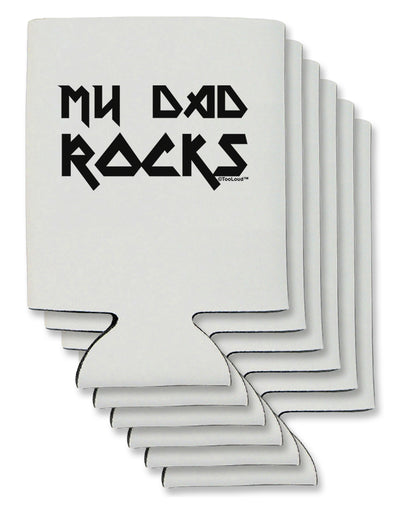 My Dad Rocks Can / Bottle Insulator Coolers by TooLoud-Can Coolie-TooLoud-6-Davson Sales