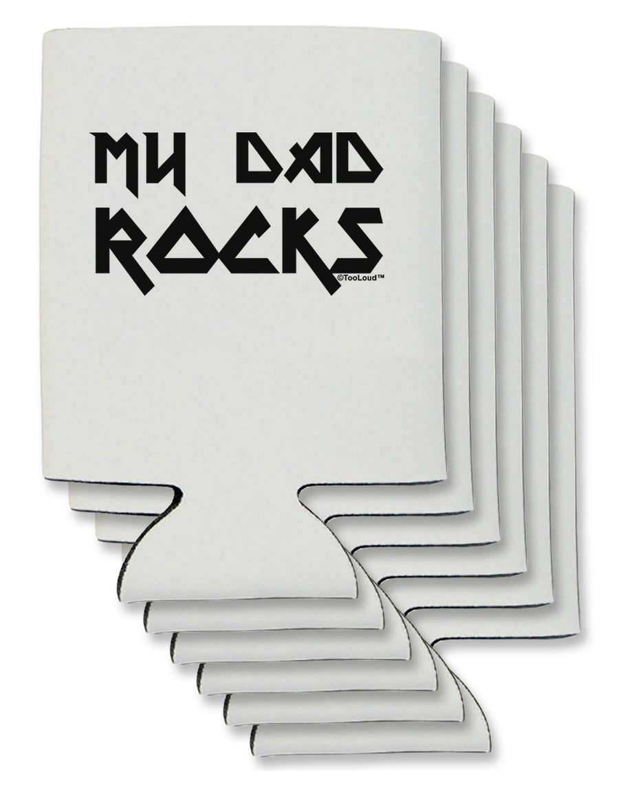 My Dad Rocks Can / Bottle Insulator Coolers by TooLoud-Can Coolie-TooLoud-1-Davson Sales