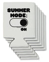 Summer Mode On Can / Bottle Insulator Coolers by TooLoud-Can Coolie-TooLoud-6-Davson Sales