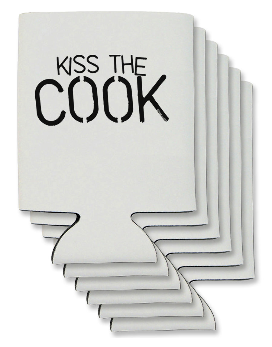 Kiss the Cook Grill Master - Text Can / Bottle Insulator Coolers by TooLoud-Can Coolie-TooLoud-1-Davson Sales