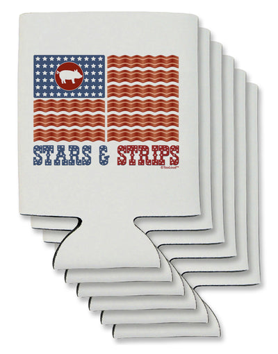 American Bacon Flag - Stars and Strips Can / Bottle Insulator Coolers-Can Coolie-TooLoud-6-Davson Sales