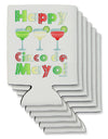 Margaritas - Mexican Flag Colors - Happy Cinco de Mayo Can / Bottle Insulator Coolers by TooLoud-Can Coolie-TooLoud-6-Davson Sales