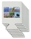 Palm Springs Square Collage Can / Bottle Insulator Coolers-Can Coolie-TooLoud-6-Davson Sales