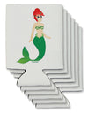 Mermaid Design - Green Can / Bottle Insulator Coolers-Can Coolie-TooLoud-6-Davson Sales