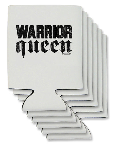 Warrior Queen Script Can / Bottle Insulator Coolers-Can Coolie-TooLoud-6 Pieces-Davson Sales