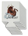 Taurus Color Illustration Can / Bottle Insulator Coolers-Can Coolie-TooLoud-6 Pieces-Davson Sales