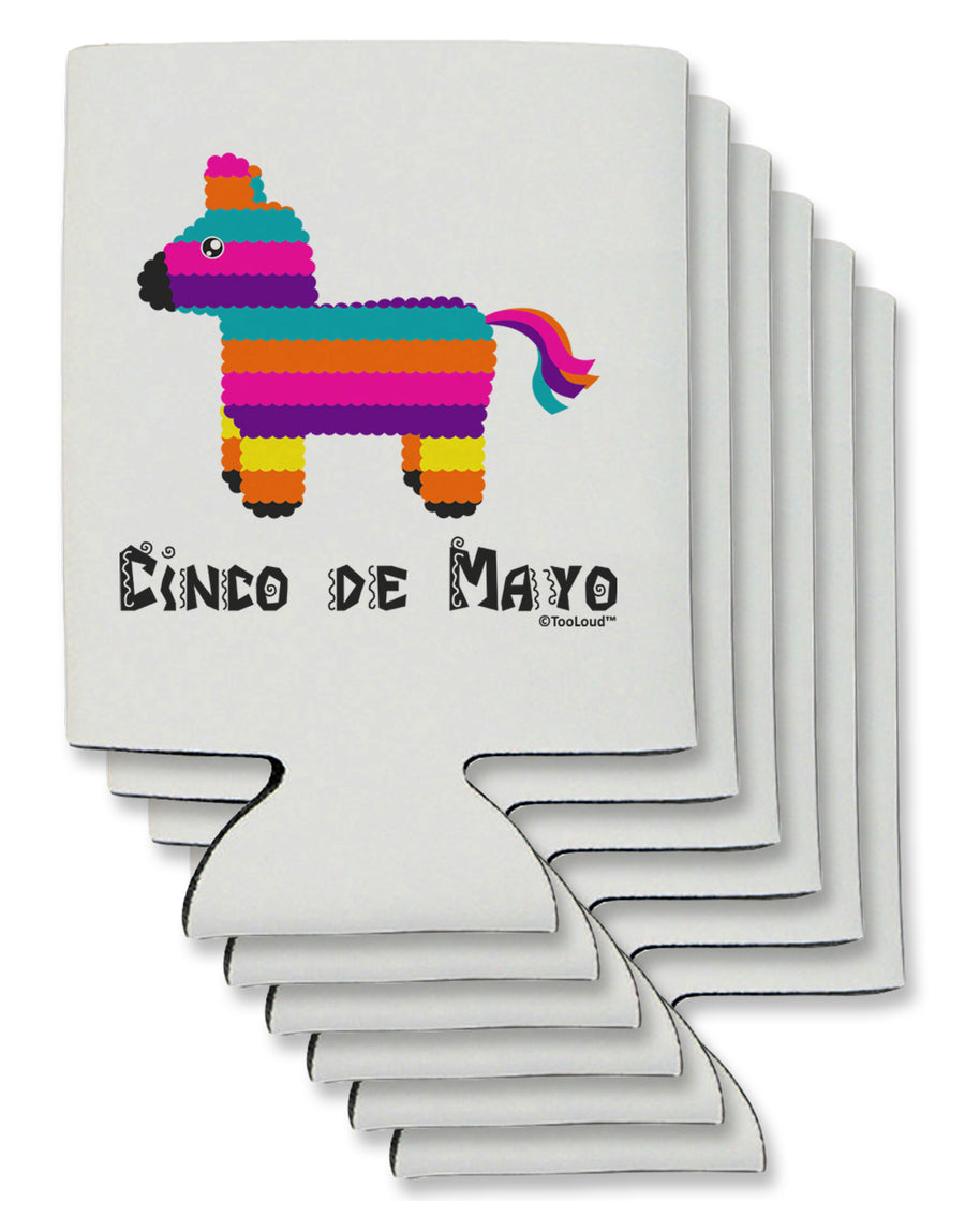 Colorful Pinata Design - Cinco de Mayo Can / Bottle Insulator Coolers by TooLoud-Can Coolie-TooLoud-1-Davson Sales