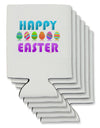 Happy Easter Decorated Eggs Can / Bottle Insulator Coolers-Can Coolie-TooLoud-6-Davson Sales