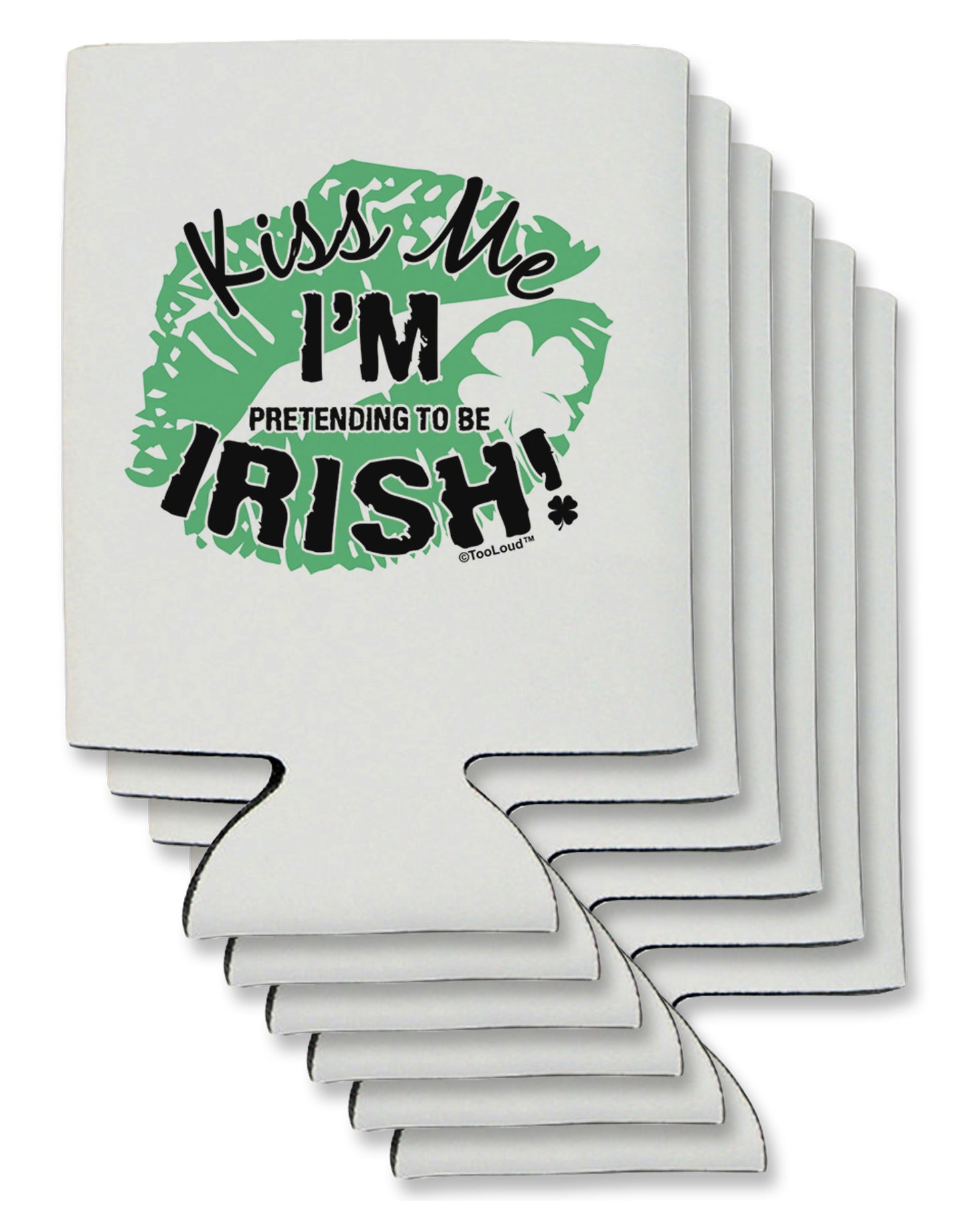 I'm Pretending To Be Irish Can / Bottle Insulator Coolers-Can Coolie-TooLoud-6-Davson Sales