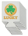 Shamrock Button - Lucky Can / Bottle Insulator Coolers by TooLoud-Can Coolie-TooLoud-6-Davson Sales