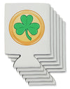 Shamrock Button Vector Design Can / Bottle Insulator Coolers by TooLoud-Can Coolie-TooLoud-6-Davson Sales