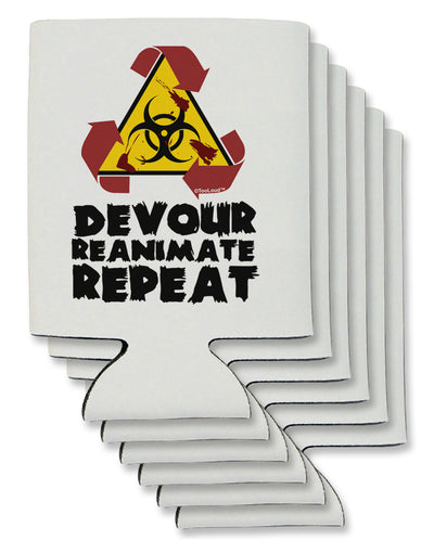 Devour Reanimate Repeat Can / Bottle Insulator Coolers by TooLoud-Can Coolie-TooLoud-6-Davson Sales