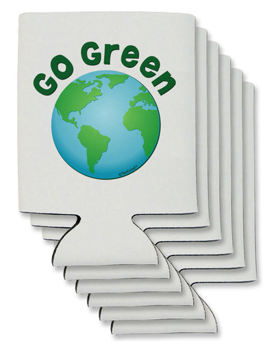 Go Green - Planet Earth Can / Bottle Insulator Coolers-Can Coolie-TooLoud-6-Davson Sales