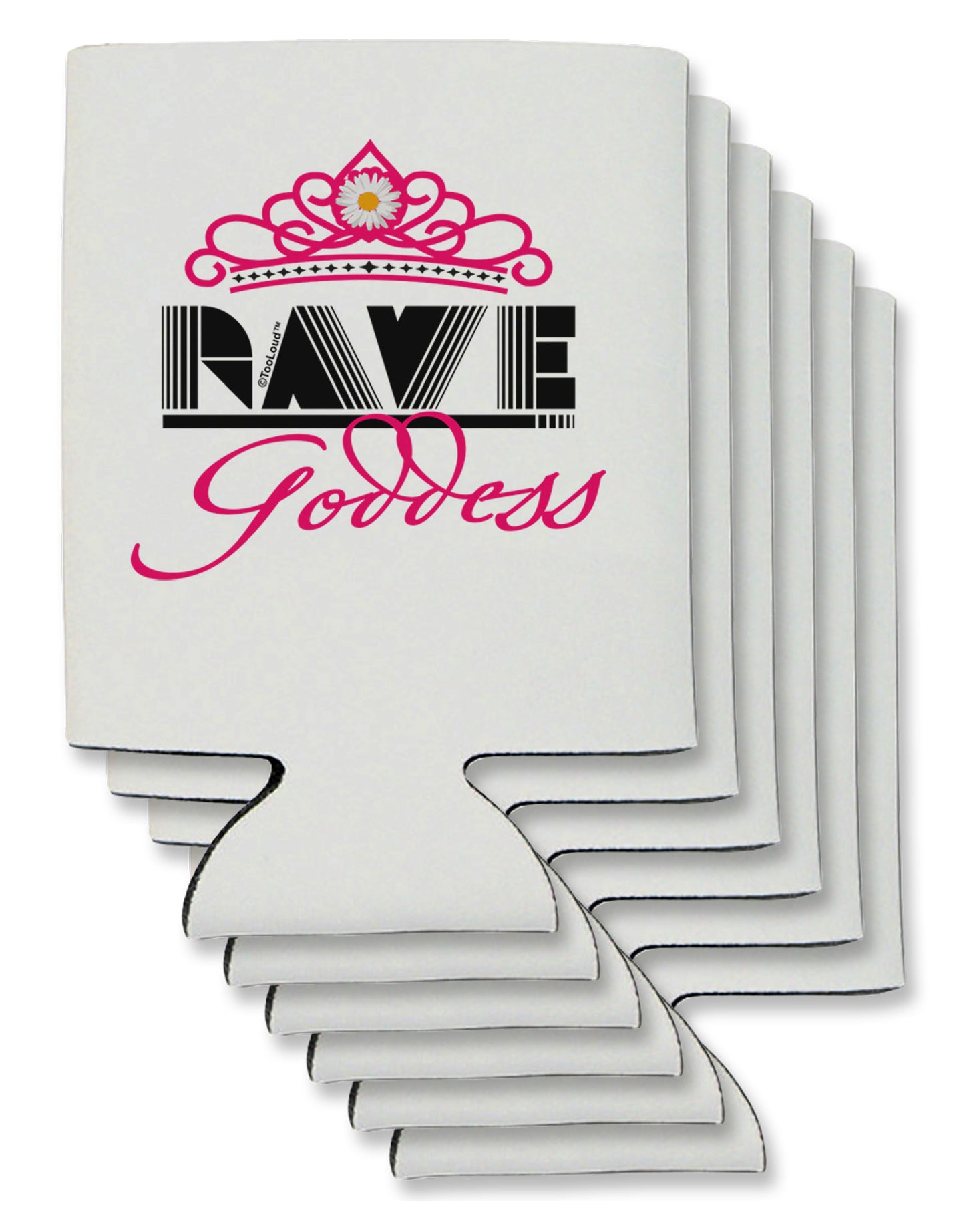 Rave Goddess Can / Bottle Insulator Coolers-Can Coolie-TooLoud-6-Davson Sales