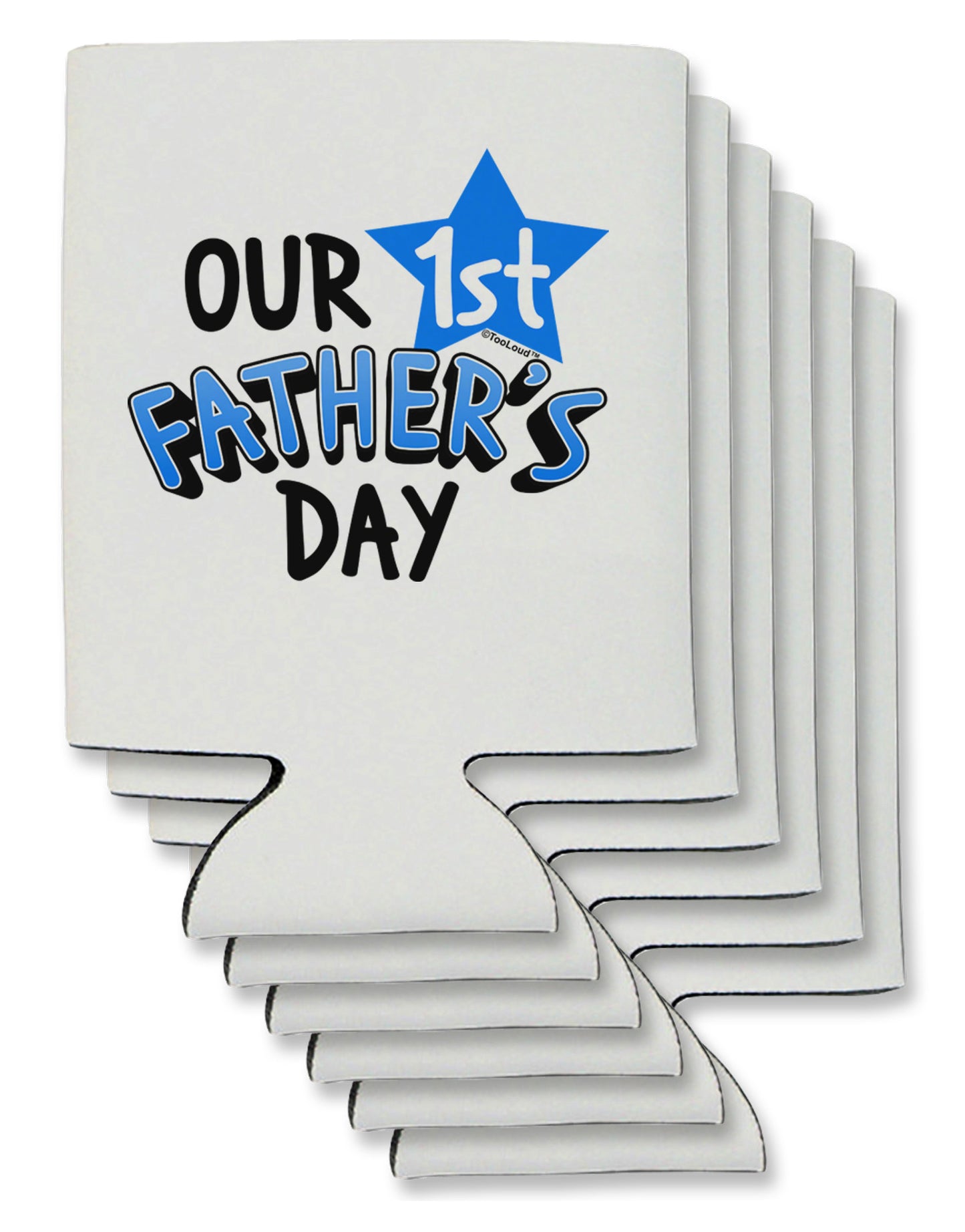 Our 1st Father's Day Can / Bottle Insulator Coolers-Can Coolie-TooLoud-6-Davson Sales