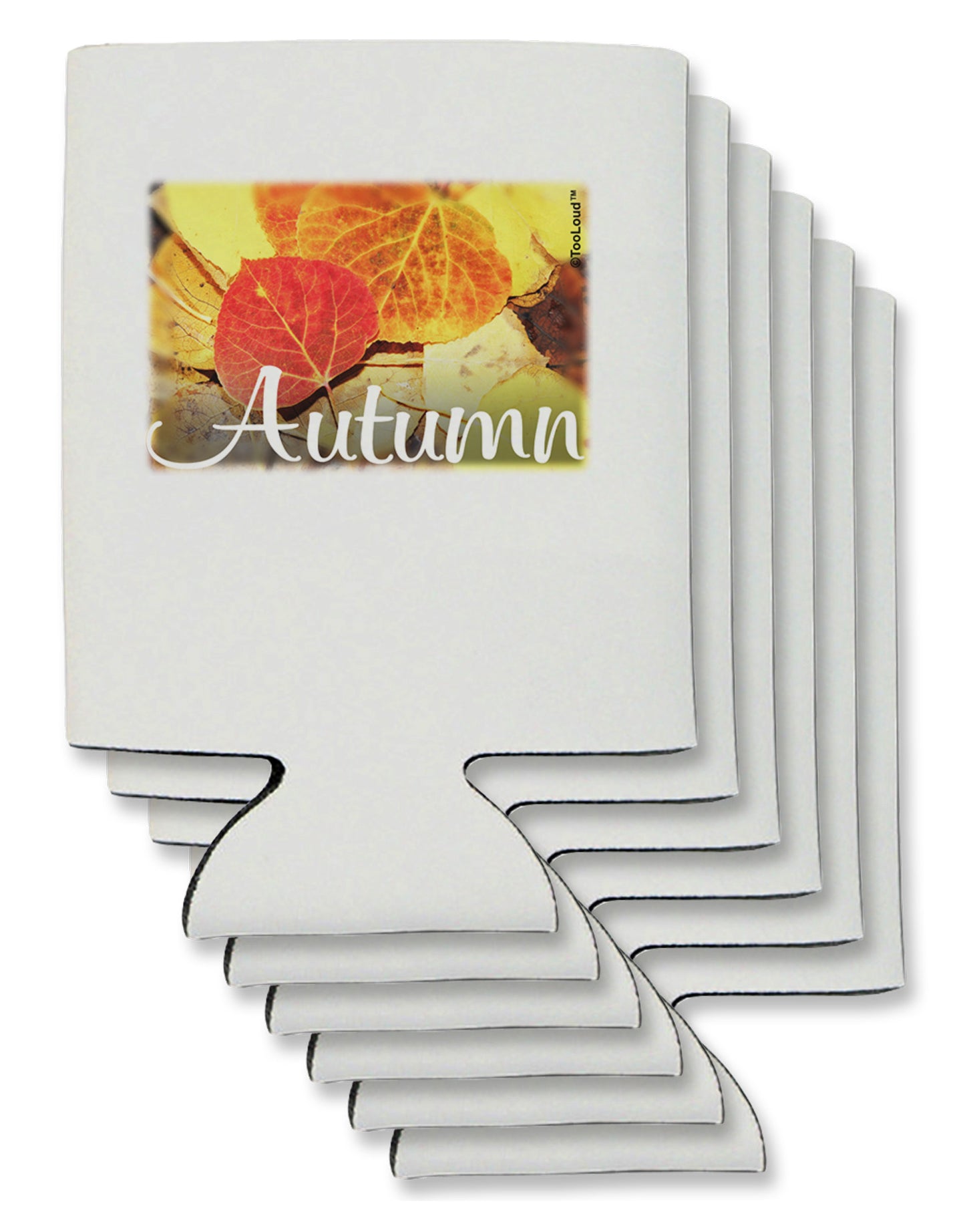 Colorado - Autumn Text Can / Bottle Insulator Coolers-Can Coolie-TooLoud-6-Davson Sales