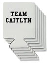 Team Caitlyn Can / Bottle Insulator Coolers-Can Coolie-TooLoud-6-Davson Sales