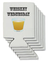 Whiskey Wednesday Design - Text Can / Bottle Insulator Coolers by TooLoud-Can Coolie-TooLoud-6-Davson Sales