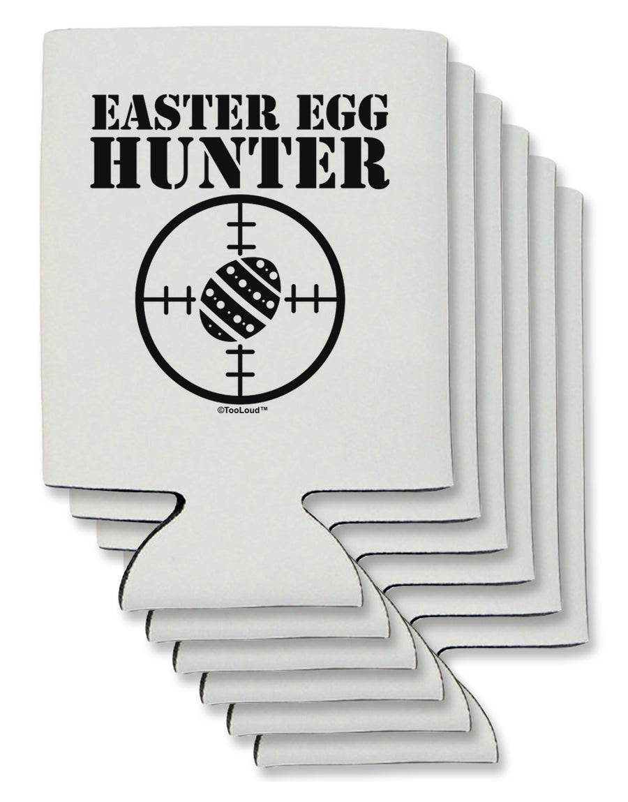 Easter Egg Hunter Black and White Can / Bottle Insulator Coolers by TooLoud-Can Coolie-TooLoud-1-Davson Sales