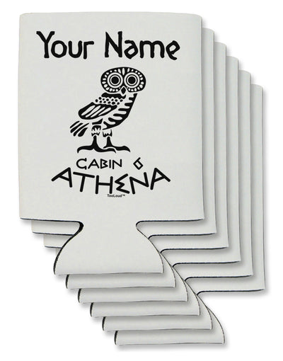 Personalized Cabin 6 Athena Can / Bottle Insulator Coolers by TooLoud-Can Coolie-TooLoud-6-Davson Sales