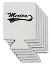 Merica Established 1776 Can / Bottle Insulator Coolers by TooLoud-Can Coolie-TooLoud-6-Davson Sales