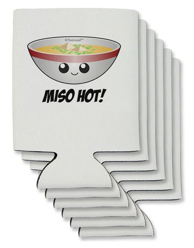 Miso Hot - Cute Miso Soup Bowl Can / Bottle Insulator Coolers by TooLoud-Can Coolie-TooLoud-6-Davson Sales