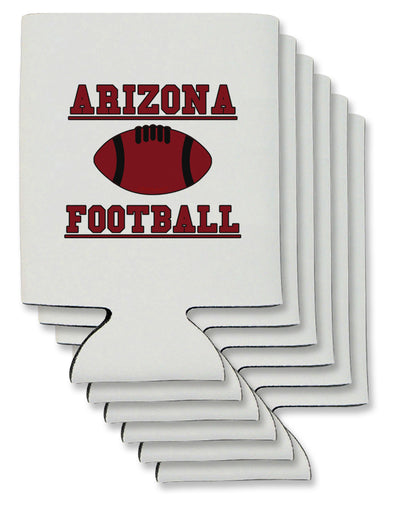 Arizona Football Can / Bottle Insulator Coolers by TooLoud-Can Coolie-TooLoud-6-Davson Sales