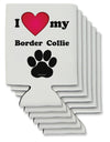 I Heart My Border Collie Can / Bottle Insulator Coolers by TooLoud-Can Coolie-TooLoud-6-Davson Sales